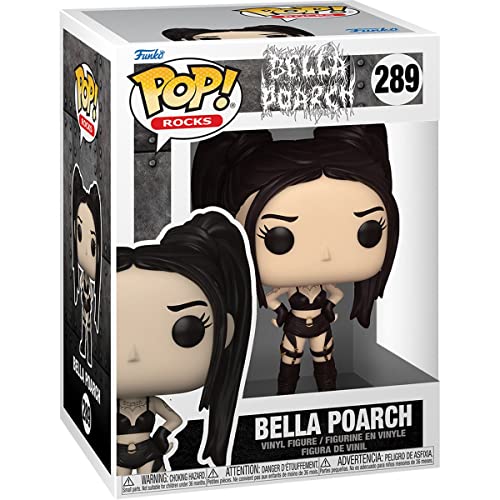 POP Rocks: Bella Poarch Funko Pop! Figurine en vinyle (avec étui de protection compatible Pop Box), multicolore, 9,5 cm - Les Beatles, Paul McCartney, John Lennon, RIngo Starr, George Harrison POP Rocks: Bella Poarch Funko Pop! Figurine en vinyle (avec étui de protection compatible Pop Box), multicolore, 9,5 cm – Image 3