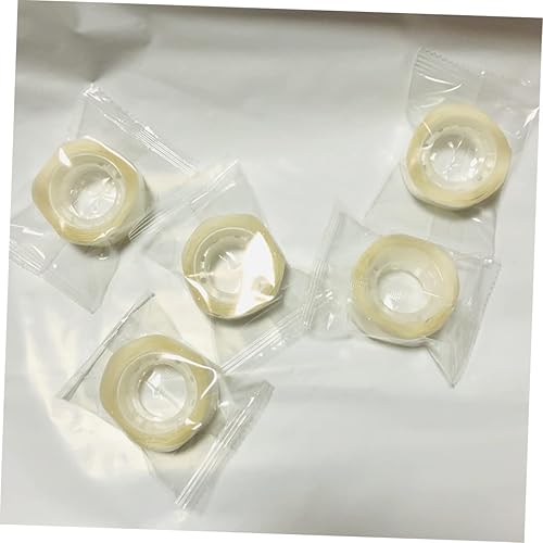 Miniatura 9 de TEHAUX Adhesivo para globos, 20 rollos de cinta adhesiva para globos, cinta adhesiva para globos, cinta adhesiva para globos, cinta adhesiva blanca,