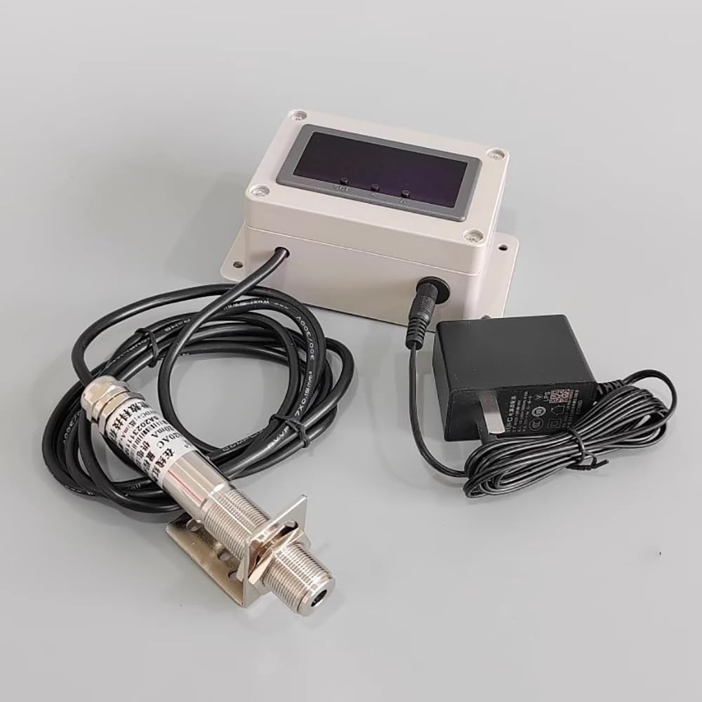 Digital Display Temperature Meter Electronic Digital Infrared Induction Thermometer 60dB Alarm Industrial Temperature Gauge