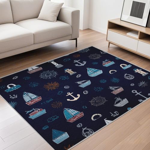 Tapis antidérapant lavable pour sol glissant 60x90