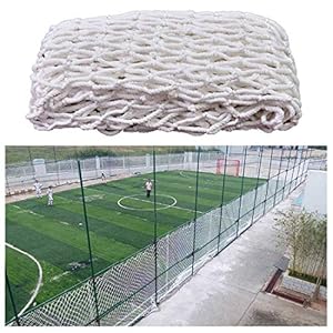 Vrachtnet, Speeltuin Touw Net, Netten voor Voetbal Veld Basketbal Hof Trellis Netting voor Klimplanten Nylon Netting Heavy Duty Netted Luifel Tent voor Camping 6 mm/5 cm Wit Multisize Multiple