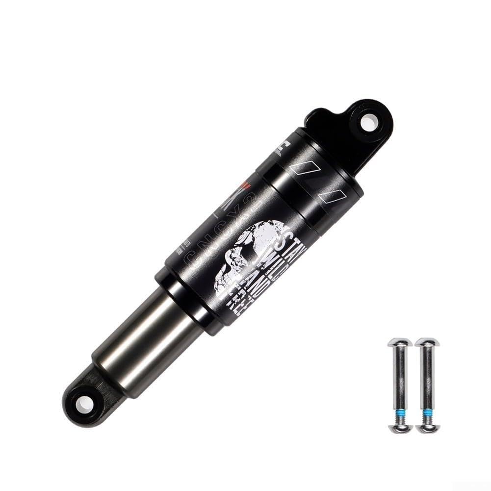 Verrouillage de l'amortisseur arrière de vélo, amortisseur en alliage d'aluminium avec structure à ressort à huile, disponible en longueurs de 125 mm à 200 mm, et design léger (185 mm-750)