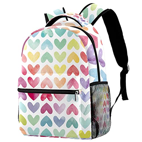 Sac à dos de voyage avec porte-bouteille et bretelles confortables pour filles et garçons