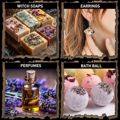 Kit 30 hierbas secas para brujería y rituales paganos miniatura 6
