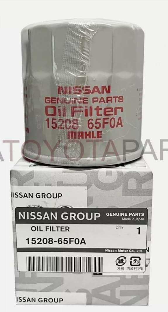 Filtro de óleo original Nissan OEM 15208-65F0E (caixa com 30