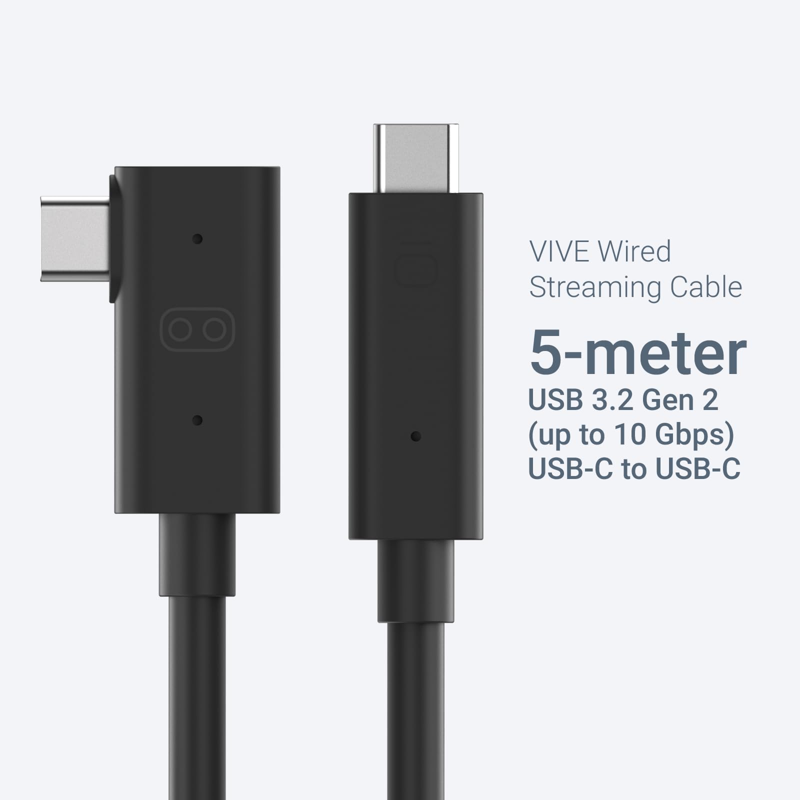 HTC VIVE ストリーミングケーブル VRヘッドセット接続用 USB-C Amazon.com: HTC VIVE Wired Streaming Cable for VIVE XR Elite