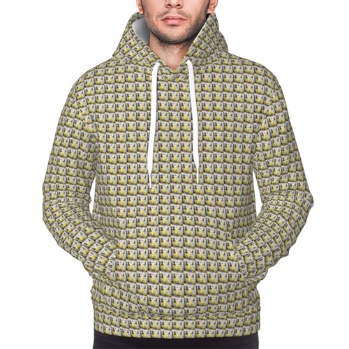 Sweat à capuche ananas coupe unisexe ample résolvant le manque de confort - 3