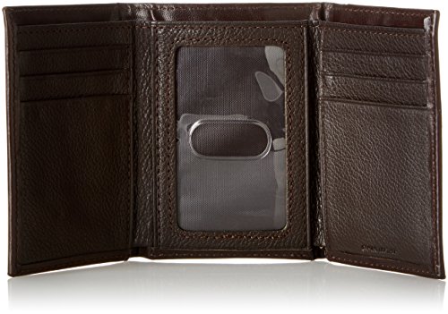 Nocona Men's Brown Ostrich Trifold4