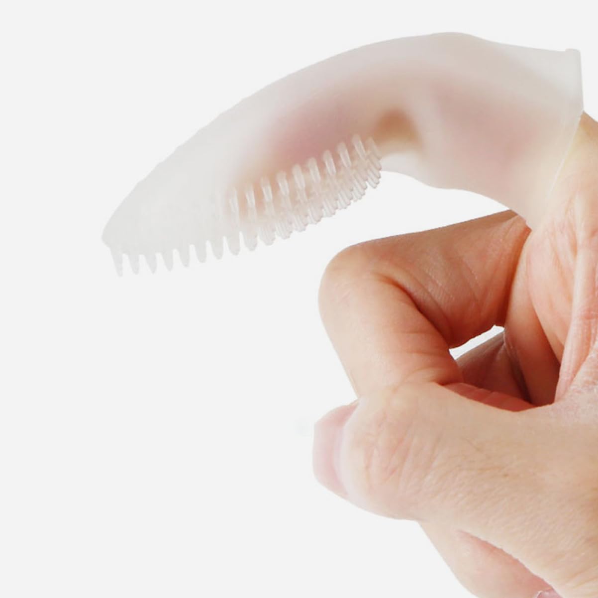 YARNOW 4pièces Brosse à Dents Silicone Pour Chien Outil De Nettoyage Pour Animaux Confortable Pour La Et Éliminer