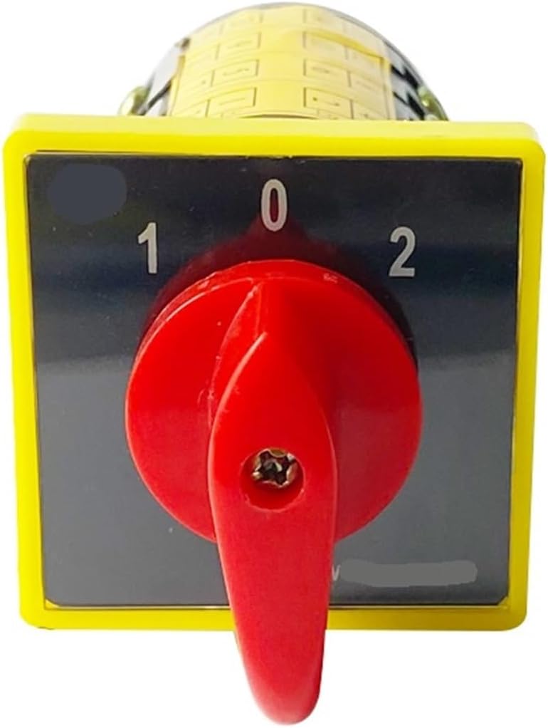 Changeover Switch 3 Position 380V 10A 4 Poles Rotary Cam Switches Manual Selector HZ5B-10/4 M08