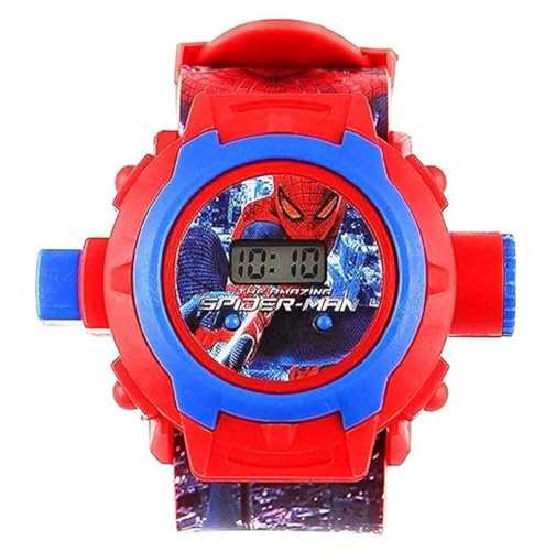 Image of Acnos Brand- Digital 24 Images Projector 7 Character Watch for Kids Boys Rubber Material Watch Diwali Gift Birthday Return Gift Best Digital Toy Watch for Boy's Girl's
