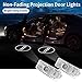 2 Pcs Non-Fading MB Door Light Logo, Projector Welcome Lamp Door Light Puddle lights Kit Compatible with Accessories CLA45 CLA250 E200 E400 C200 COUPE CLS45 CLS300 CLS350 CLS400 (CLA/CLS/C/E Coupe)