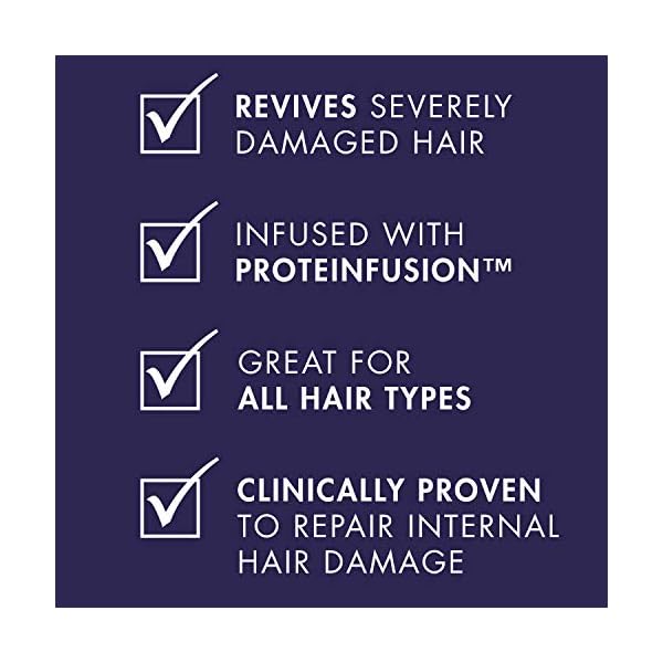 Nexxus Keraphix Shampoo and Conditioner and 3 Hair Repair Masks Treatment System (5 Pack) , Damaged Hair Treatment 33.8 oz, 2 Count & 1.5 oz, 3 Count