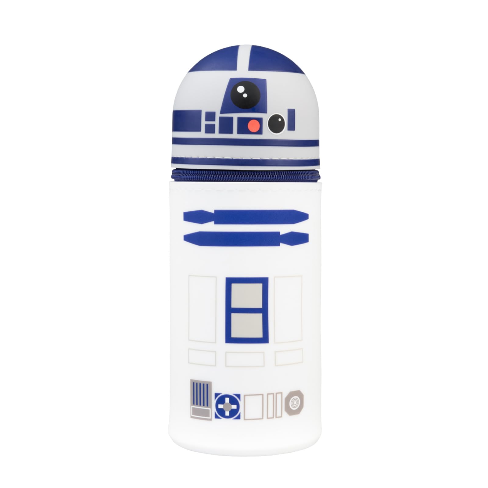 Grupo Erik School Pencil Case - R2-D2 Star Wars Gifts | Expandable Pencil Cases, Back to School Supplies, Office Stationery Supplies | Star Wars Stationery Gifts