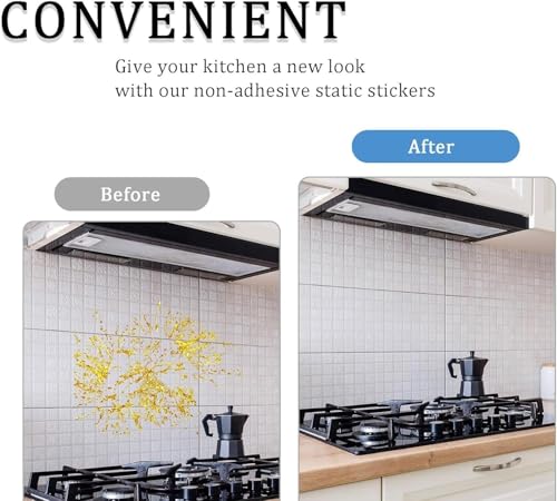 Image of Wall Protection Sheet- Clear Contact Paper Furniture Liner, Transparent Kitchen Backplash Proof || Peel & Stick Cover for Counters - Kitchen Furniture and Walls || (24 X 100 Inch)