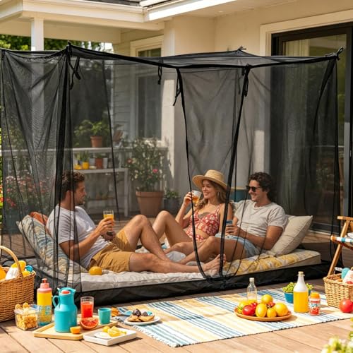 Mosquitera portátil para acampar y evitar picaduras de insectos en viajes 4