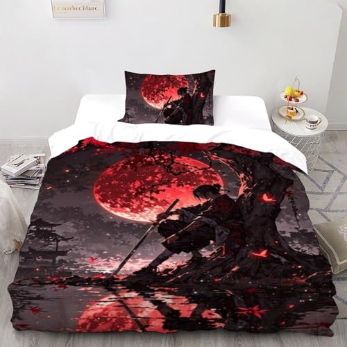 Housse de couette single imprimé 3D durable et facile d'entretien - 2