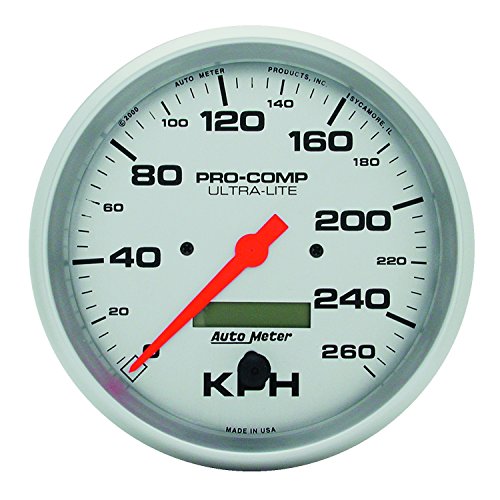 Auto Meter 4489M Ultra-Lite In-Dash Speedometer Programmable Gauge #TOP15