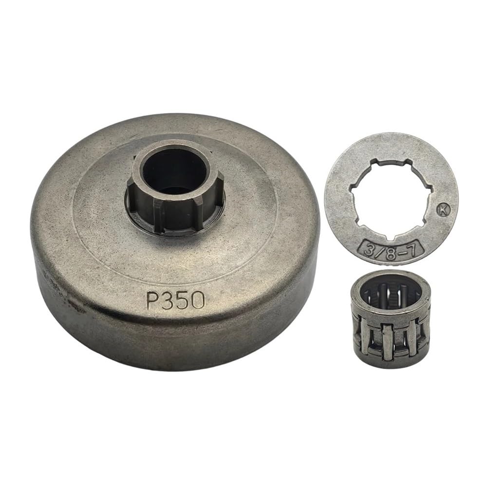 Roulement à aiguilles pignon tronçonneuse 350 bague de tambour embrayage 3/8 7T