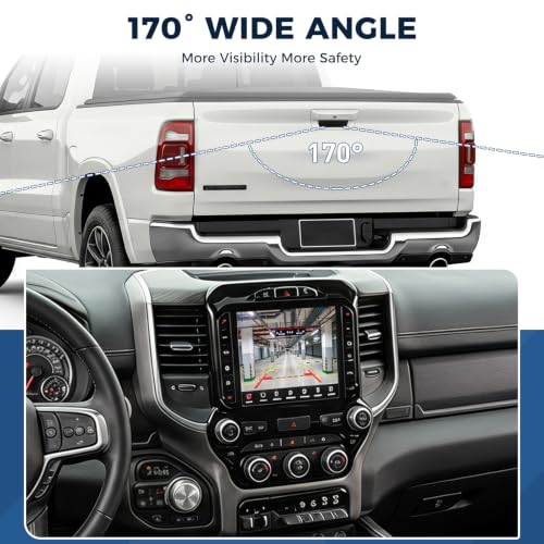 Image of 04672850AB Rear View Camera Fit for Dodge RAM 1500 2021 2022