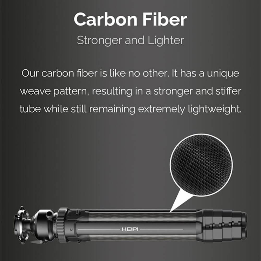 Amazon | HEIPI カメラ三脚 3イン1トラベル三脚 軽量三脚カメラ