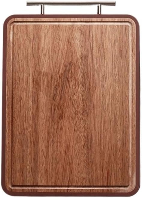 Kitchen Chopping Board Household Stainless Steel Sided Solid Wood Hotel Cutting