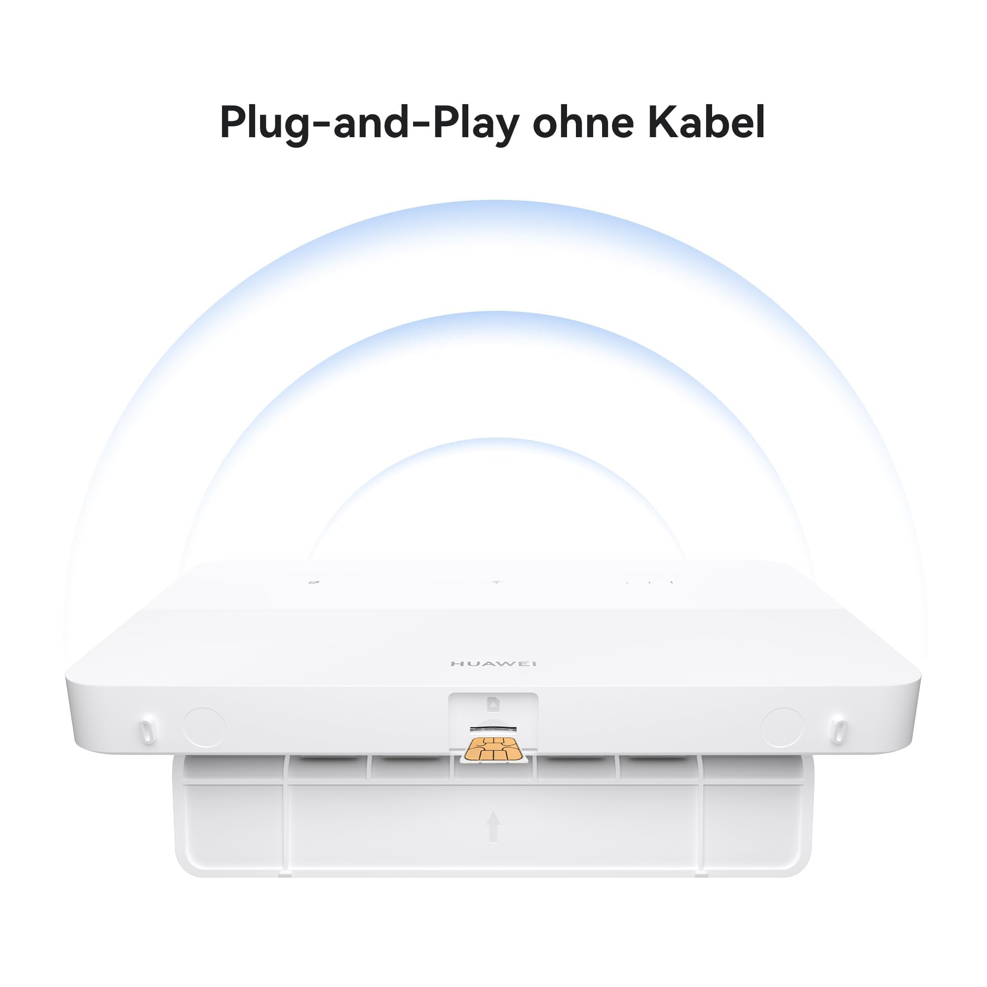 HUAWEI 4G CPE 5 Router B636, Wi-Fi 6, 400 Mbit/s, Nano SIM | Wi-Fi 6 & Nano-SIM ermöglichen 128 Geräte ohne Setup. Ideal für flüssiges Homeoffice & Streaming im Ferienhaus.