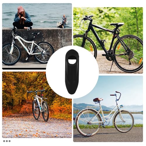 Clips resistentes para guía interna de cables de bicicleta con abrazaderas integradas para cuadro 7