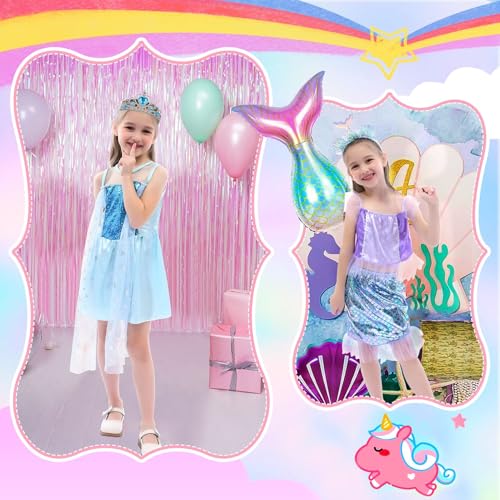 Disfraz de princesa para niñas 3-6 años miniatura 5