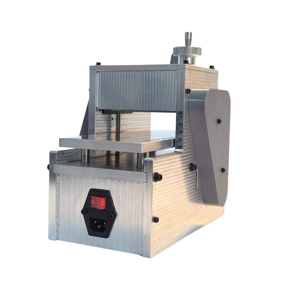 Strugarka do Obróbki Drewna AC 220 V, 100 mm, Strugarka Stołowa z Głowicą Spiralną i Portem do Odsysania Pyłu