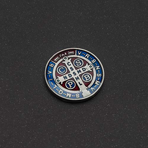 Intercession™ Saint Benedict Pocket Medal (Silver)3