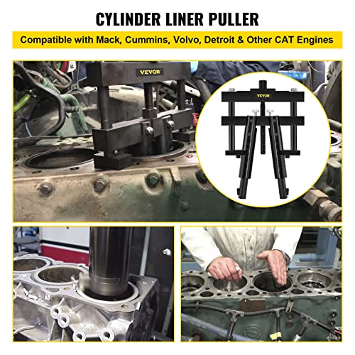 Vevor CYLINDER LINER PULLER Compatible With Caterpillar Cat Mack Cummins thumb #1