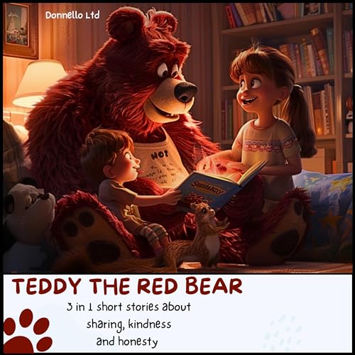 Teddy the Red Bear: 3 in 1 Children's Book by Aceey Donnello episode artwork
