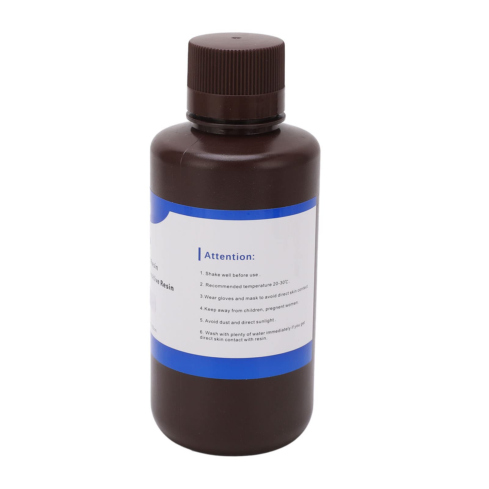 Résine d'imprimante 3D, haute dureté, durcissement UV, impression précise 500g pour l'architecture (Grise)