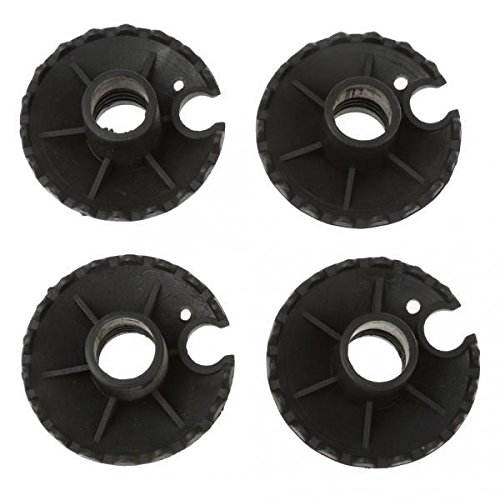 MERISHOPP 2X 4PCS Trekking Pole Spare MUD Baskets Black | Sports Equipment | Outdoor Sports Gear | Exercise Gear-image-41