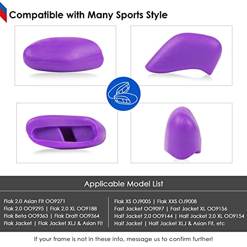 Image of BLAZERBUCK Replacement Nose Pads Piece for Oakley Bisphaera OO9400