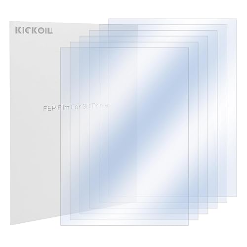 Miniatura 8 de Películas de liberación de película 3D Fep 6 piezas de accesorios de impresora 3D, piezas de herramientas de 5.512 x 7.874 x 0.006 in, película de