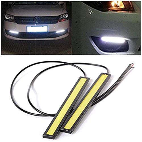 Image of Ultra White Day Time Running Light For Mahindra Reva