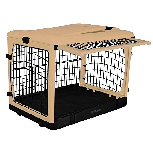 Pet Gear The Other Door Steel Crate - Tan/Black -...