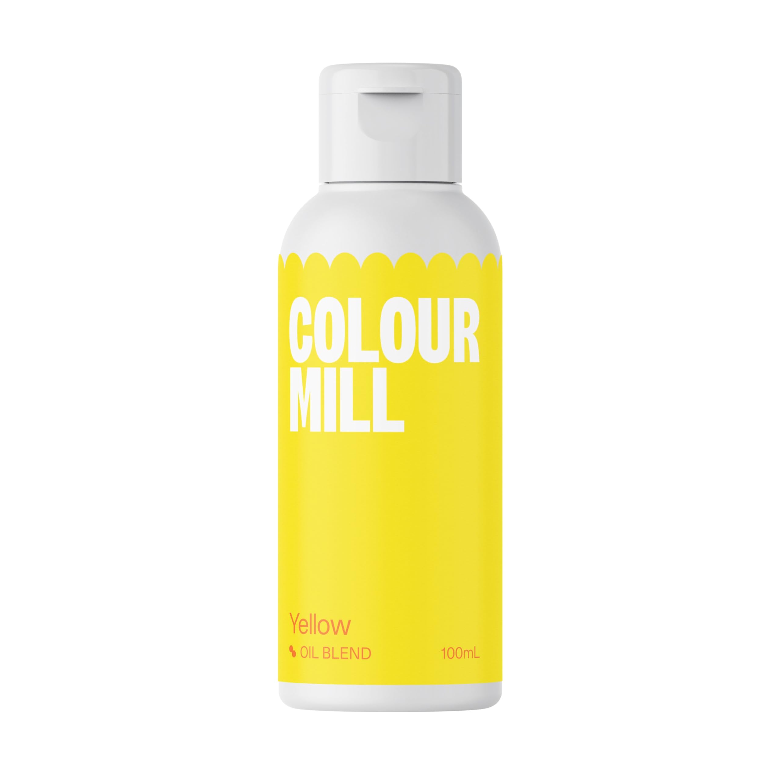 Colour Mill Food Colouring Yellow 100ml - Next Generation Oil Based Food Colouring for Baking, Decorating, Icing and Cooking Food Dye DIY Slime and Crafts 100ml