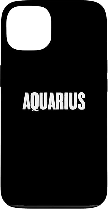 Aquarius Astrological Sign Astronomy Zodiac Sign Case for iPhone 13