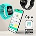 Cubitt Jr Smart Watch Fitness Tracker for Kids and Teens, Games, Step Counter, Sleep Monitor, Heart Rate Monitor, Calculator, Activity Tracker, 1.52