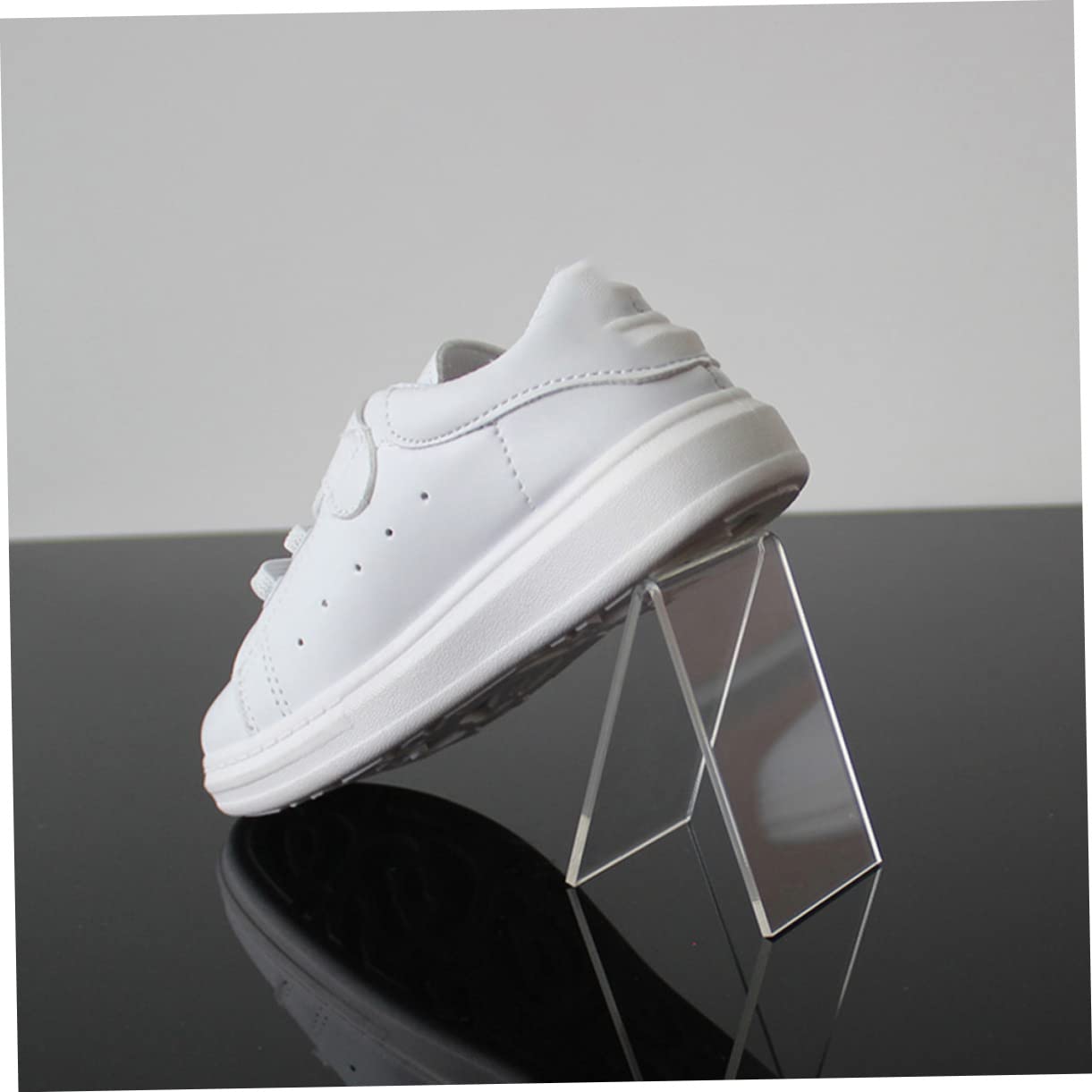 Cabilock Lot De 10 Supports De Sandales Transparents - Présentoir Chaussures Acrylique Flottant