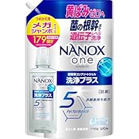 匿名配送 送料無料　NANOX ONE ニオイ専用 洗濯洗剤 1790g×5袋 Amazon.co.jp: NANOXone(ナノックスワン) ニオイ専用 詰替メガ