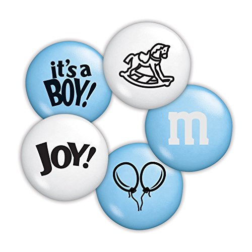Baby Boy Custom M&M'S 5lb Bulk Candy Bag