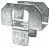 Simpson Strong-Tie PSCL 3/4 Panel Sheathing Clip (Pack of 250)