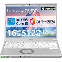 Amazon.co.jp: 【整備済み品】軽量小型 ノートパソコン Let`s note CF