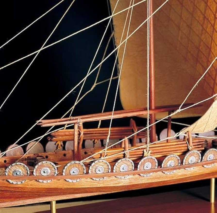 Amazon | 輸入木製帆船模型キット アマティ AM1406-01 バイキング