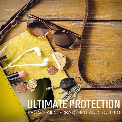 Inskin Screen Protector for Samsung Galaxy S21 FE 4G/5G SM-G990 6.4 inch - 3-Pack, Tempered Glass, Ultrasonic Fingerprint Compatible, Case-Friendly