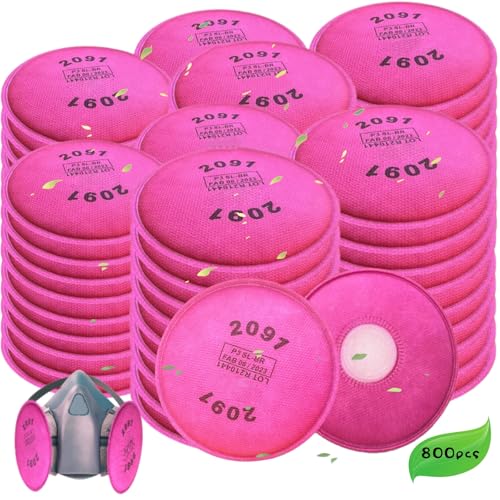 800PCS-(400pack) 2091 Particulate Filter,2091 Filter Compatible with 6000 6200 6800 7000 FF-4 Series to Replace Filters